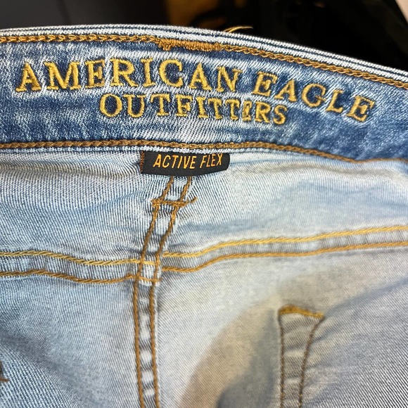 American Eagle Outfitters Original Straight Leg Jeans Active Flex Women's Size 8 - Picture 6 of 9